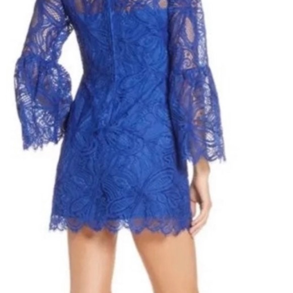 Lilly Pulitzer Floral Lace Romper Dress - Picture 4 of 15